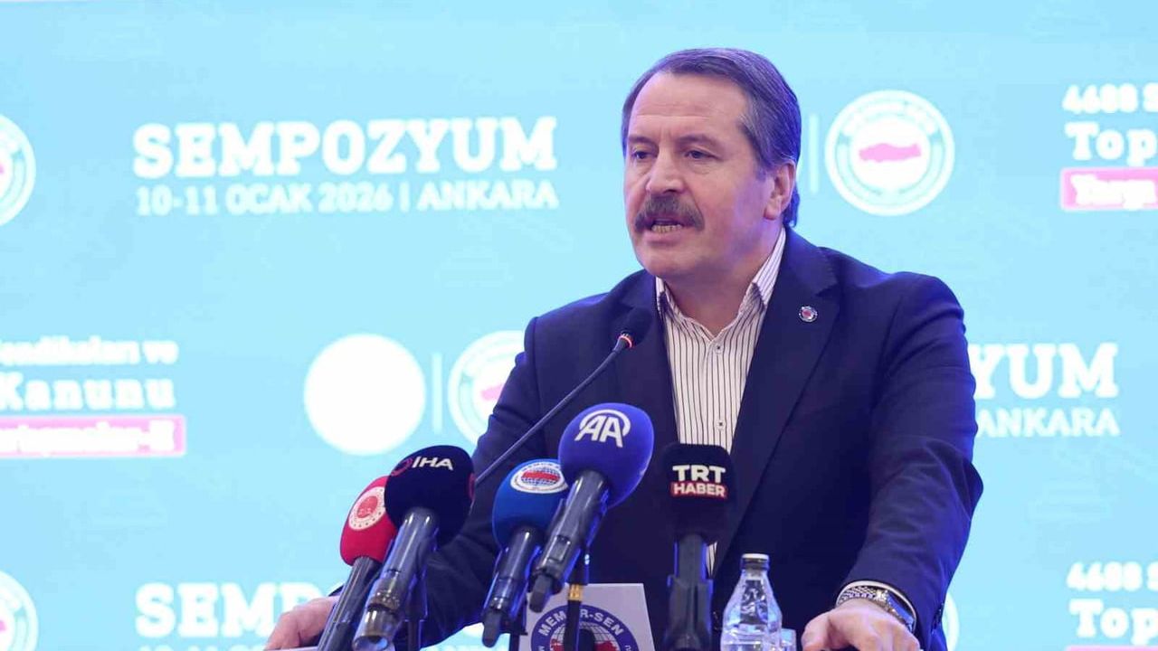 Memur-Sen Başkanı Ali Yalçın: '4688 Sayılı Kanun Reform Bekliyor'