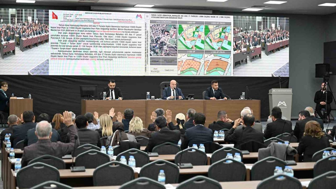 Mersin Büyükşehir Meclisi 2,5 Milyar TL’lik Borçlanmayı Görüştü