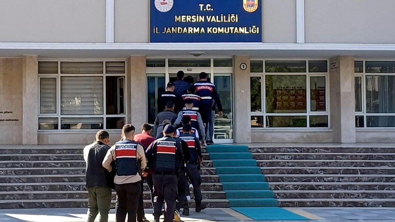 Mersin'de Hapis Cezası Olan 42 Şahıs Yakalandı