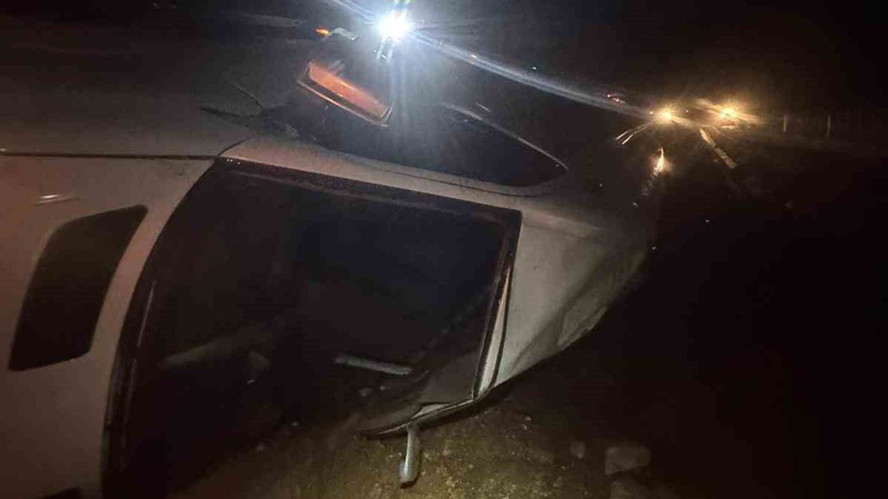 Mersin'de İşçi Servisi Uçuruma Yuvarlandı