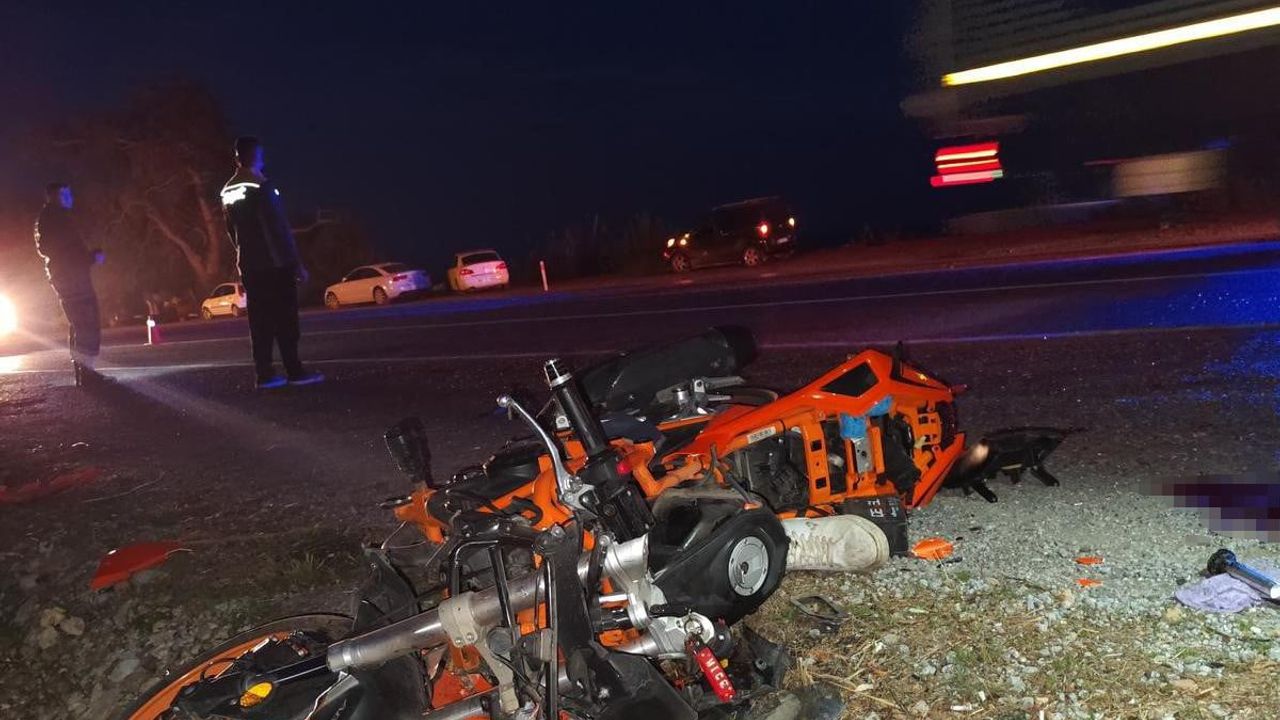 Mersin'de Motosiklet Kazasında Genç Hayatını Kaybetti