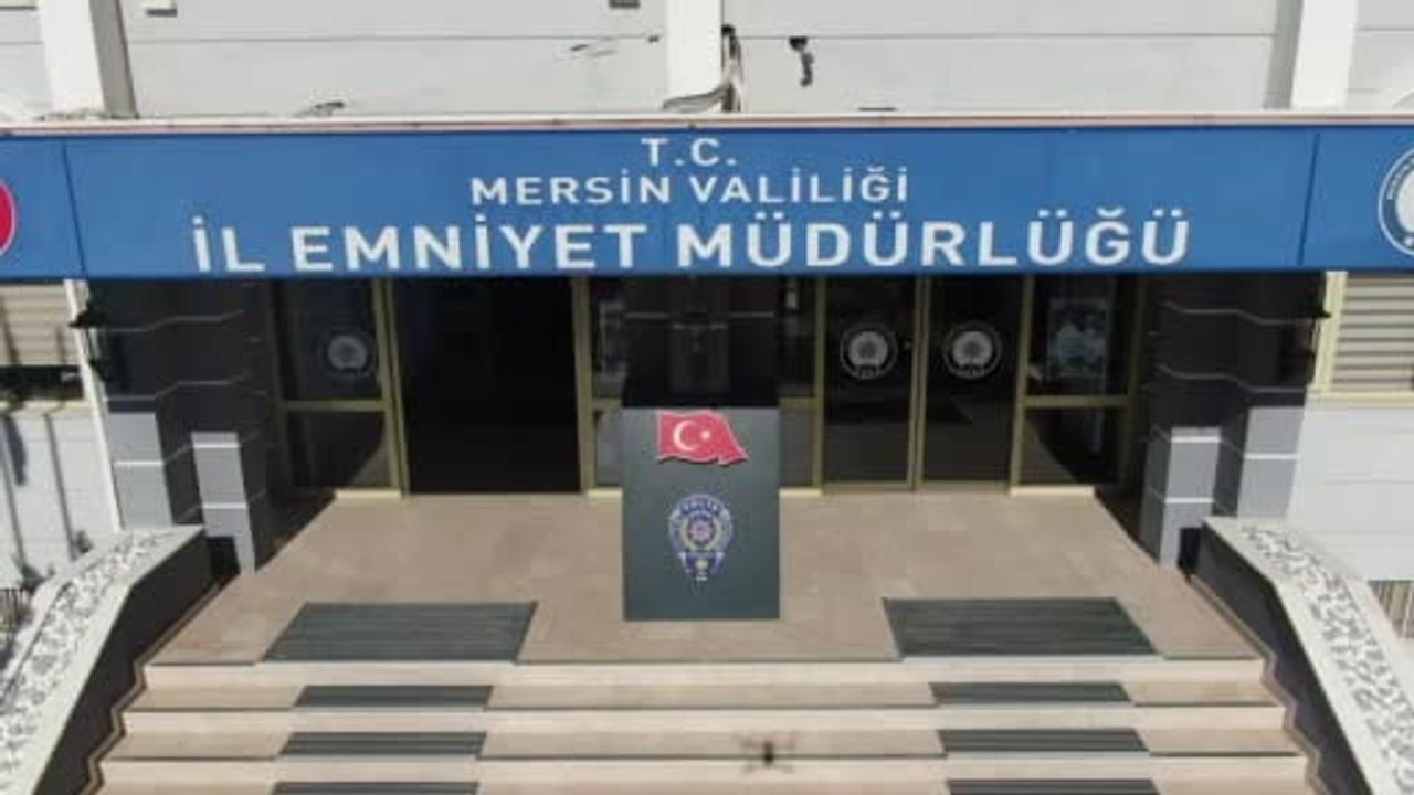Mersin'de Suç Organlarına Büyük Operasyon