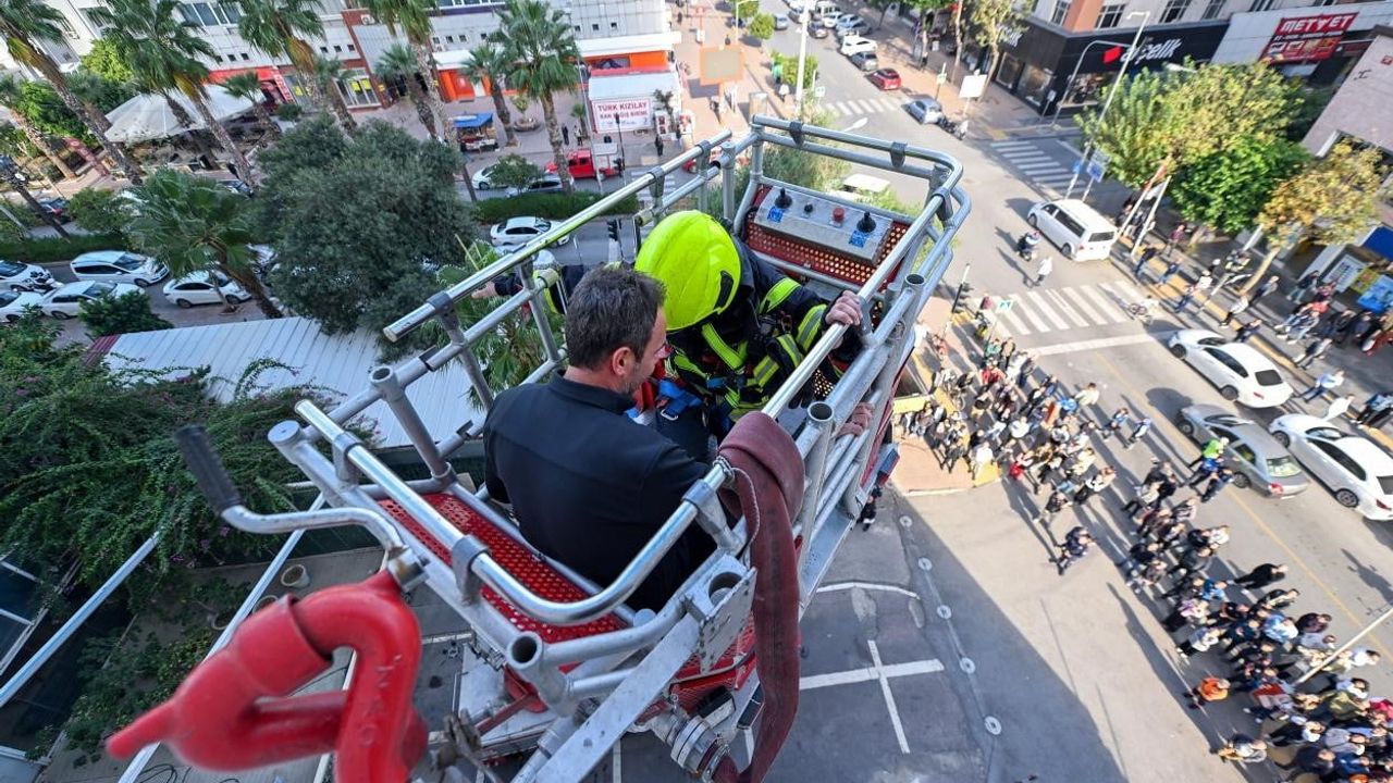 Mersin İtfaiyesi 2025'te 11 Binden Fazla Vakaya Müdahale Etti