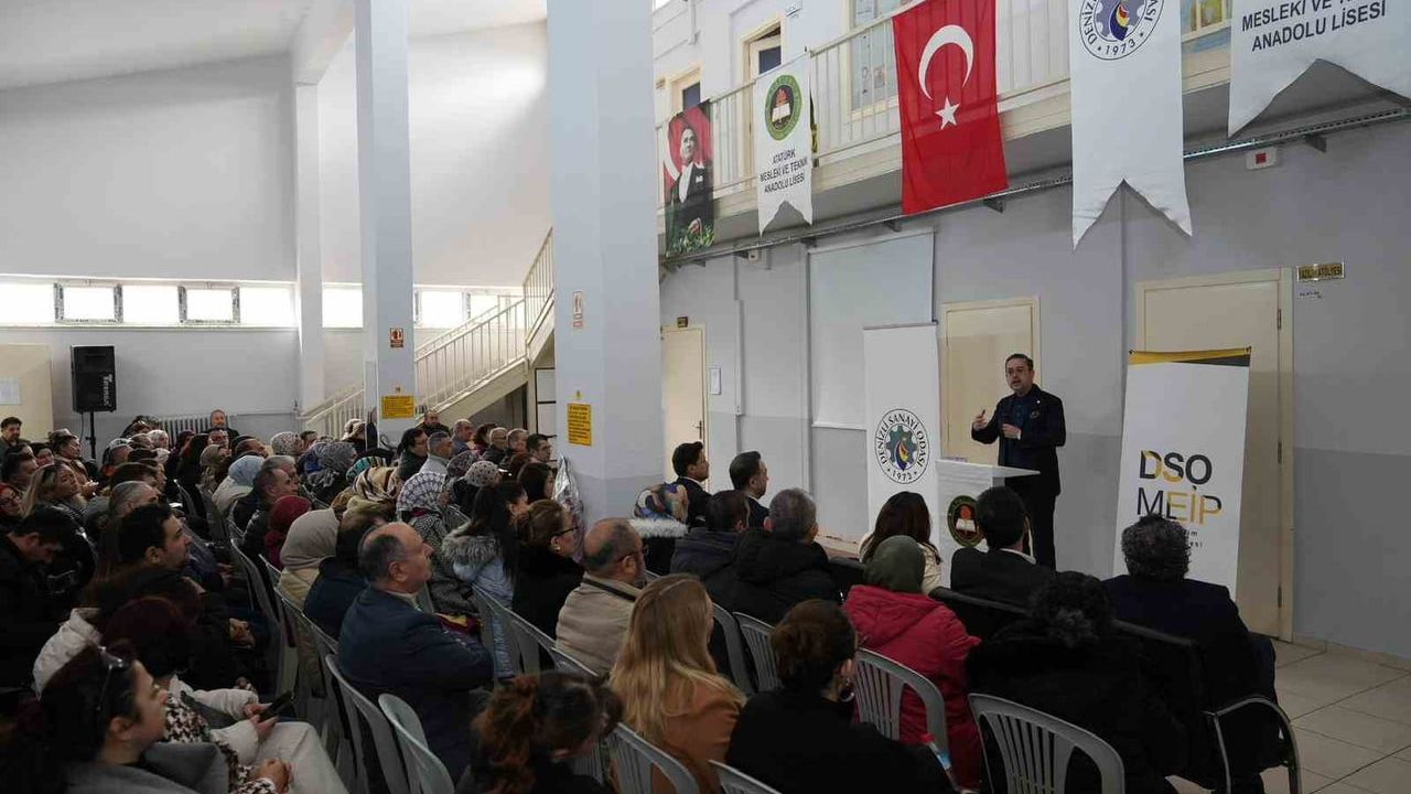 Mesleki Eğitim İş Birliği Projesi Velilerle Buluştu