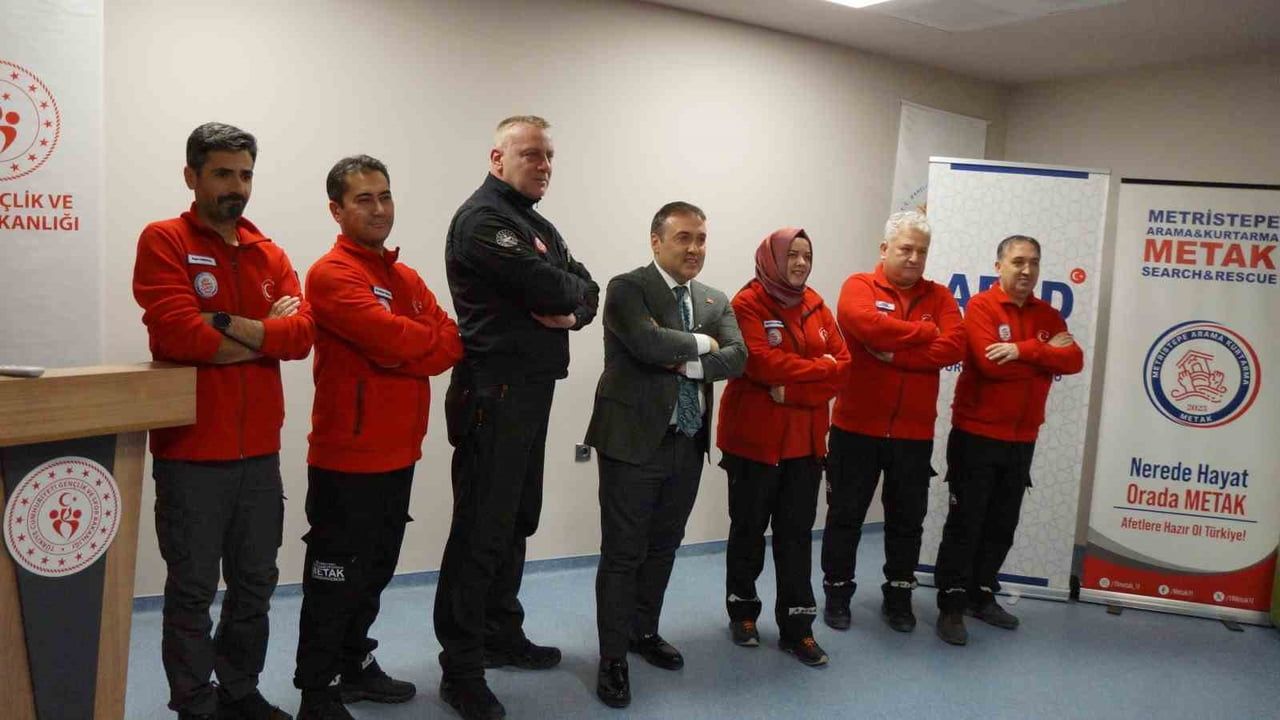 Metristepe Arama Kurtarma Derneği'ne AFAD Akreditasyonu