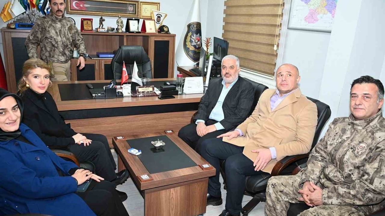 Milletvekili Ölmeztoprak, Malatya'da Güvenlik Güçlerini Ziyaret Etti