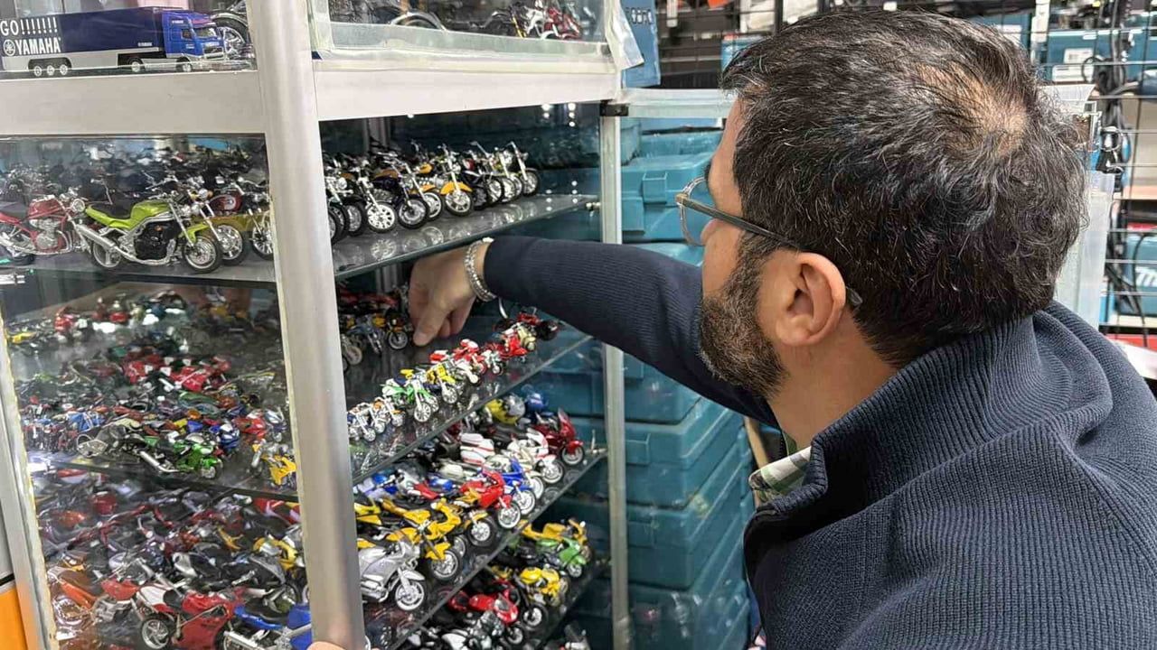 Motosiklet Aşkı Koleksiyona Dönüştü