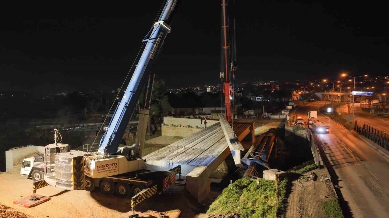 Mudanya Yolu Trafiğine Kalıcı Çözüm Getiriliyor