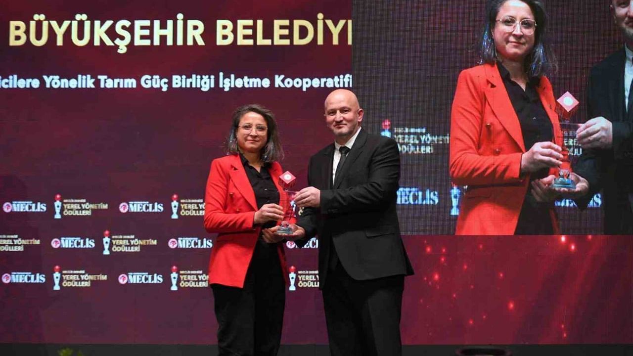 Muğla Büyükşehir Belediyesi Kooperatifçilikte Ödül Aldı