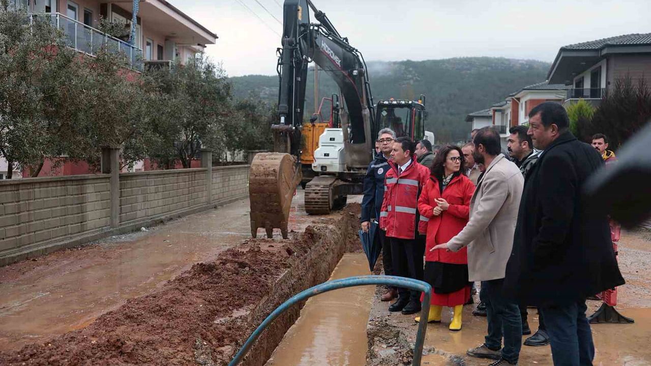 Muğla'da Altyapı Yatırımları Devam Ediyor
