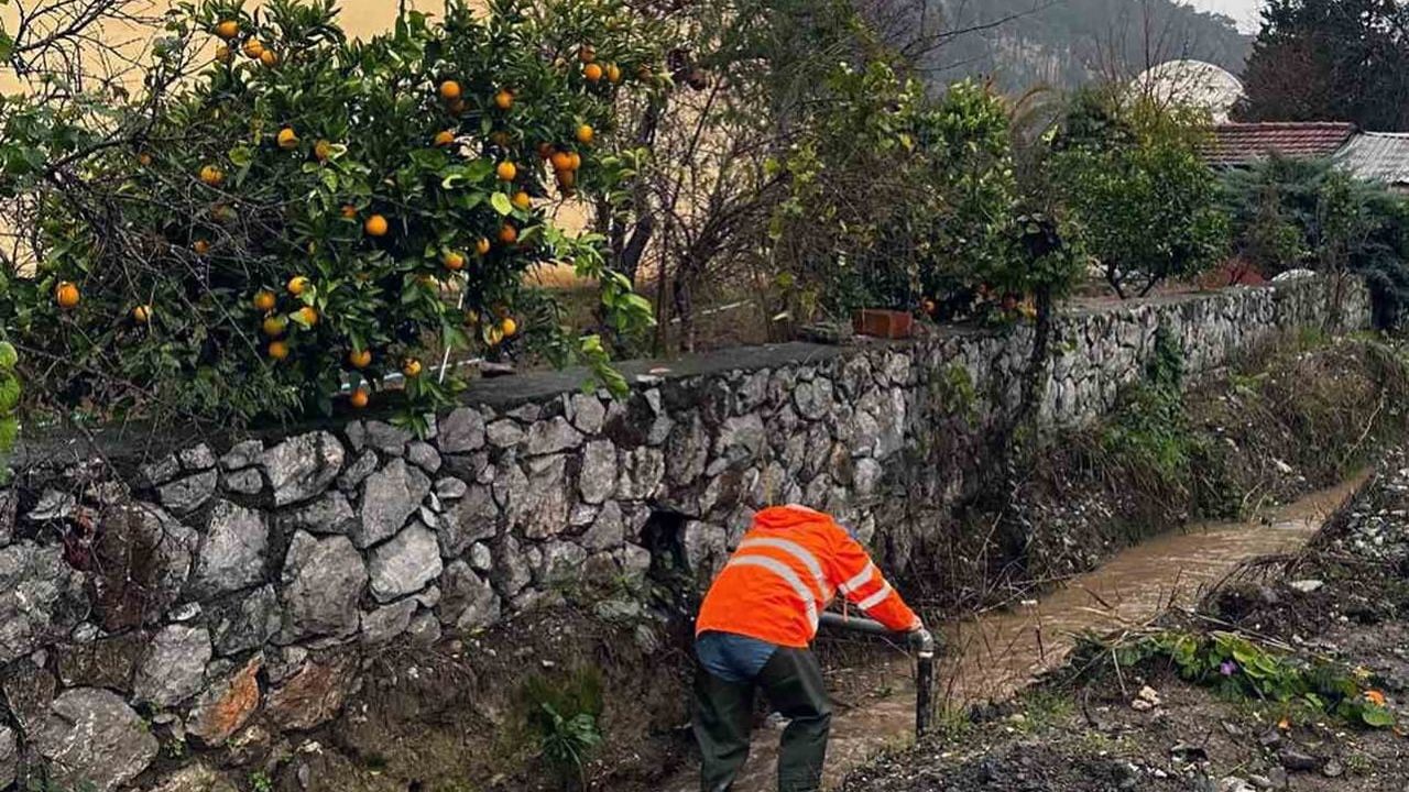 Muğla'da MUSKİ Ekipleri Sürekli Yağmur İçin Hazır