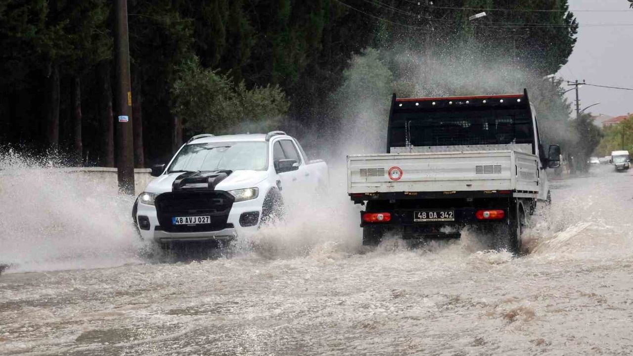Muğla'da Şiddetli Yağış Uyarısı