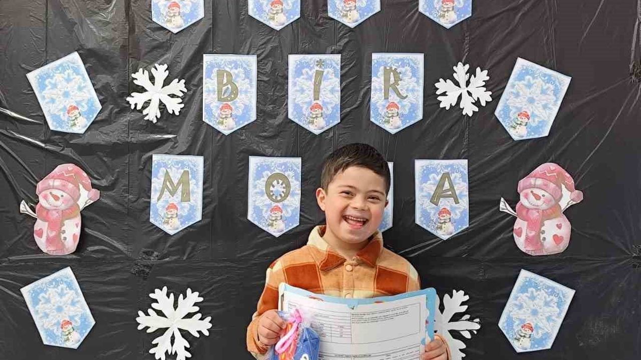 Muhammed Said Kendirci İlk Karnesini Aldı