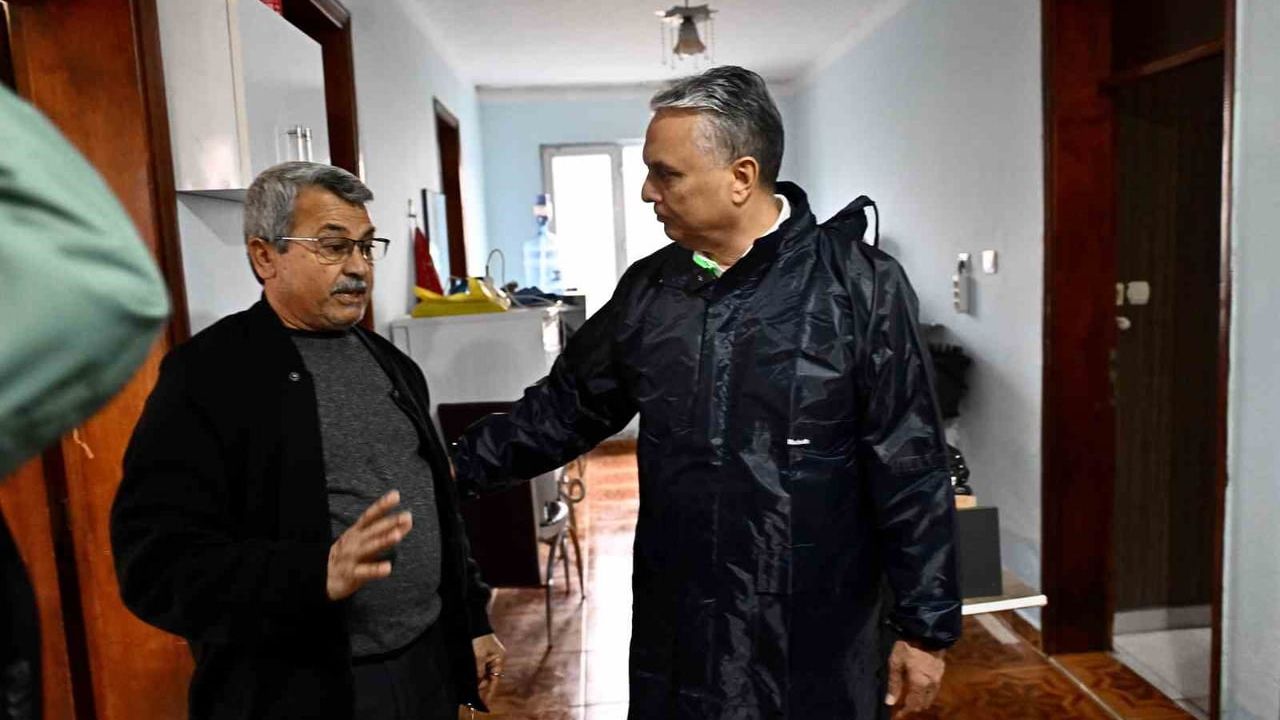 Muratpaşa'da Sel Baskını Sonrası Yardım Çalışmaları