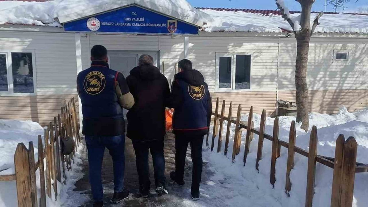 Muş'ta Hapis Cezası Olan Şahıs Yakalandı