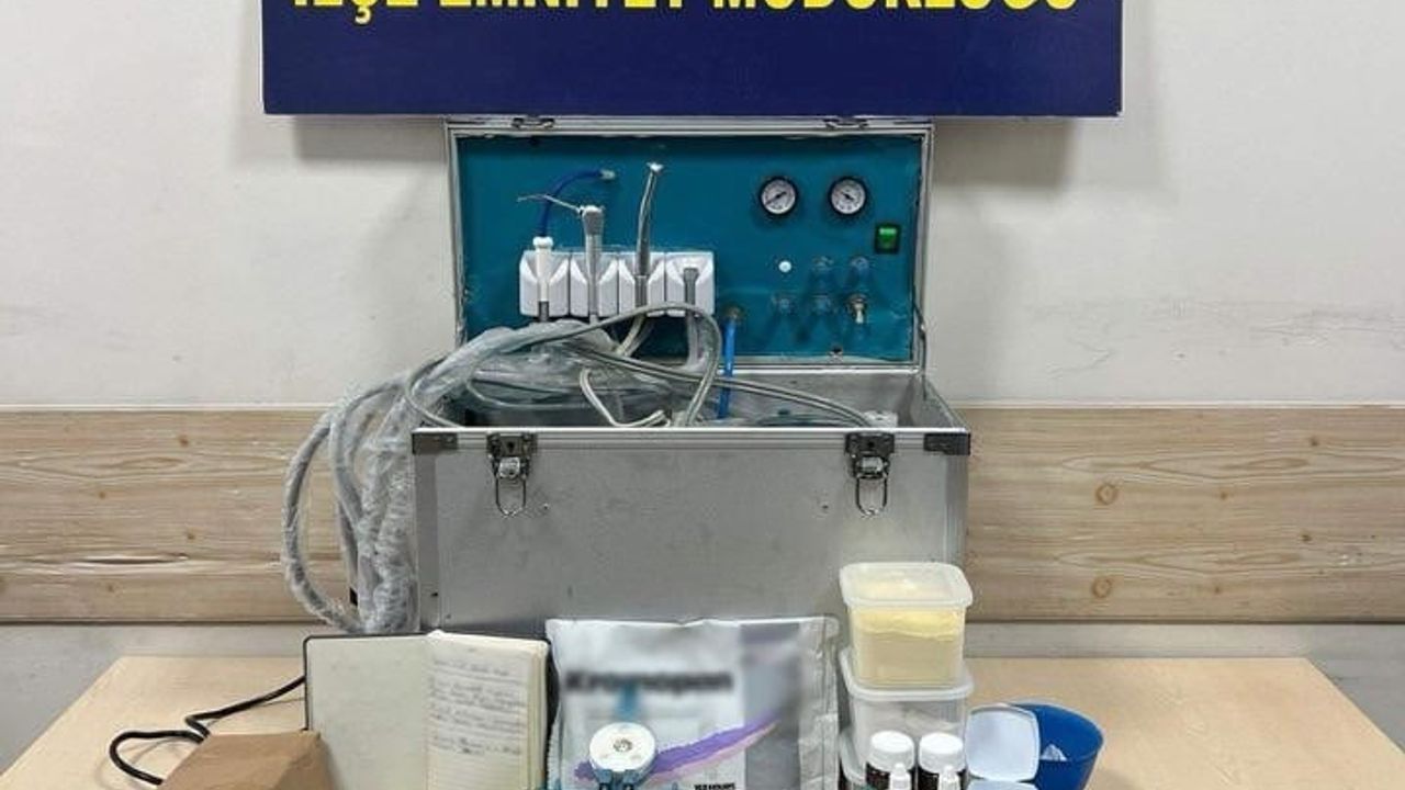 Muş'ta Sahte Dişçi Yakalandı