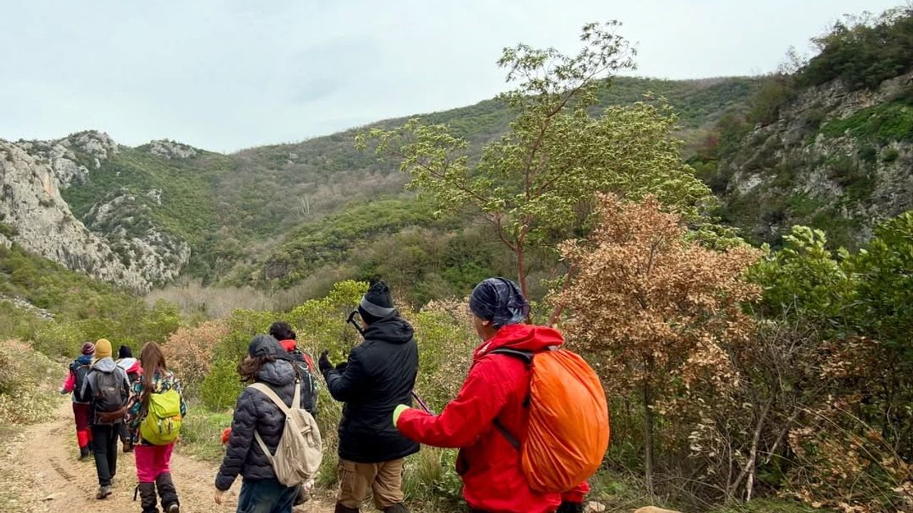 Mysia Yolları'nda Sağlıklı Yaşam Yürüyüşü