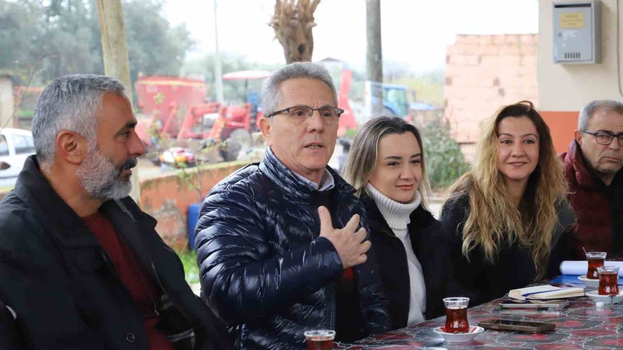 Nazilli Belediye Başkanı Tetik Mahalle Ziyaretlerini Devam Ettiriyor