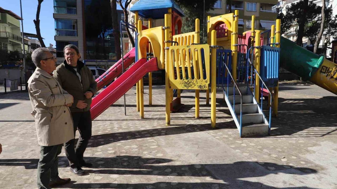 Nazilli Belediyesi Çocuk Parklarını Yeniliyor