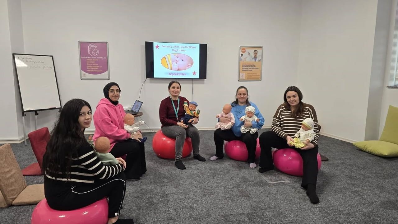 Nazilli'de Anne Adaylarına Destek: Gebe Okulu Eğitimleri Devam Ediyor