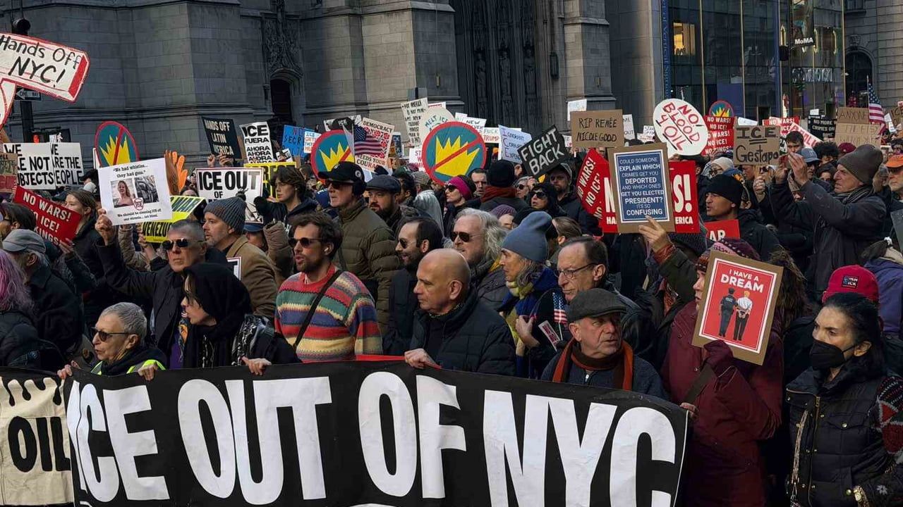 New York'ta ICE'a Tepki Yürüyüşü