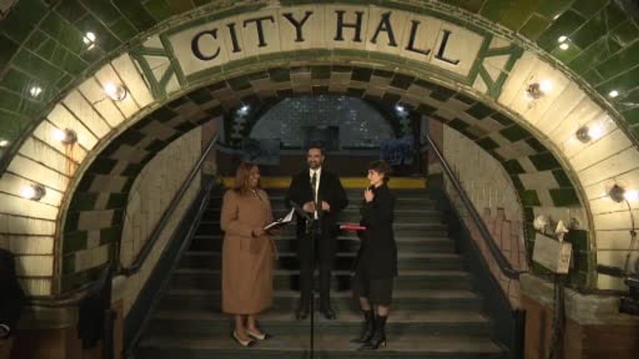 New York'un Yeni Belediye Başkanı Mamdani Yemin Törenini Gerçekleştirdi