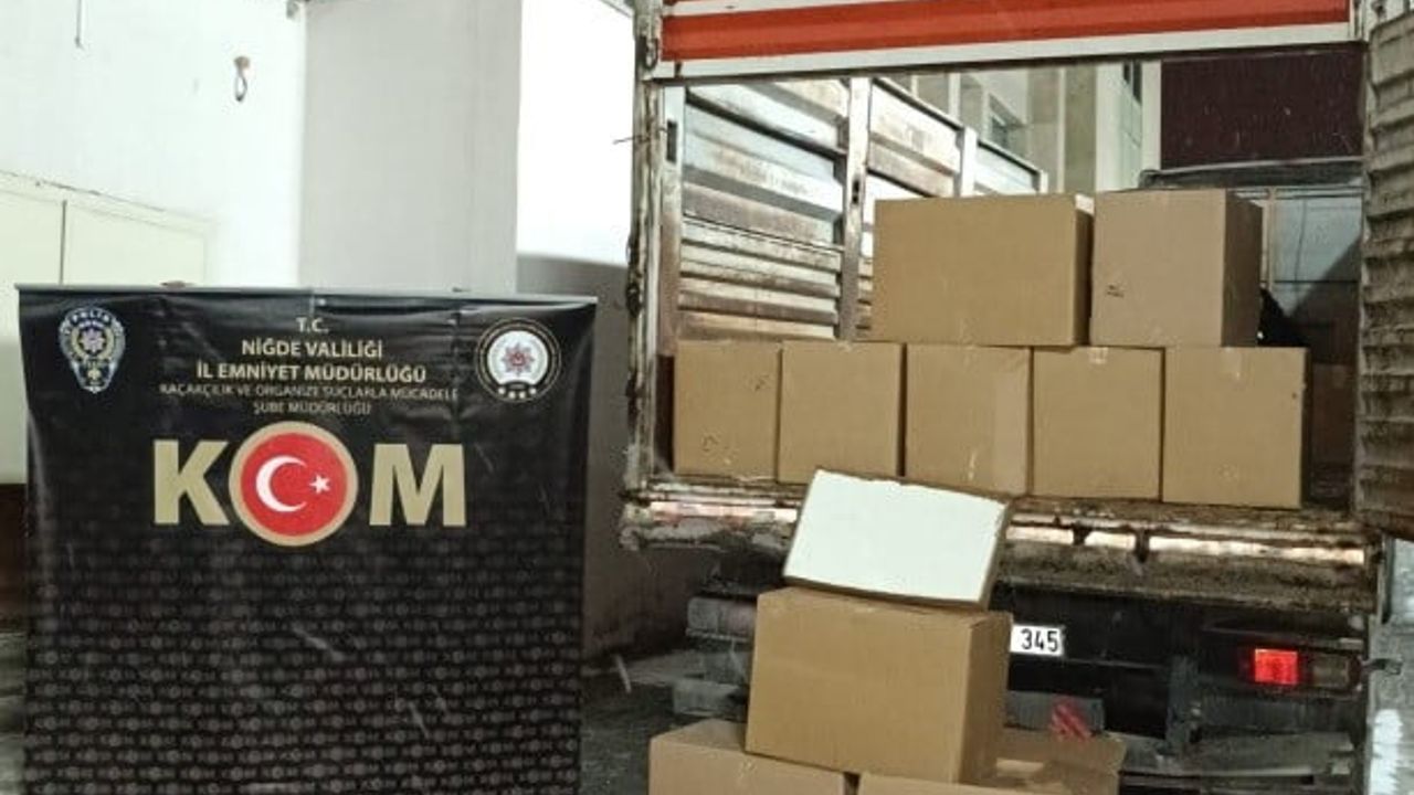 Niğde'de Kaçakçılık Operasyonu: 6 Gözaltı