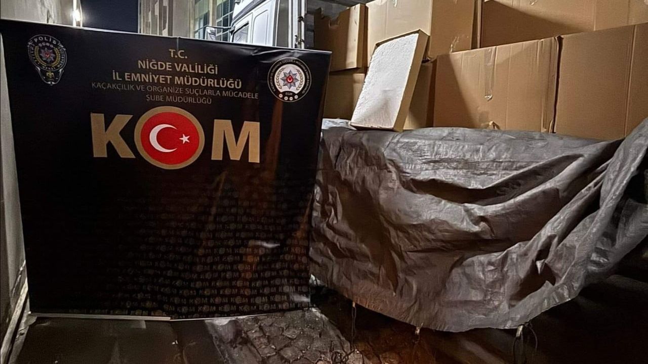 Niğde'de Kaçakçılıkla Mücadele Devam Ediyor