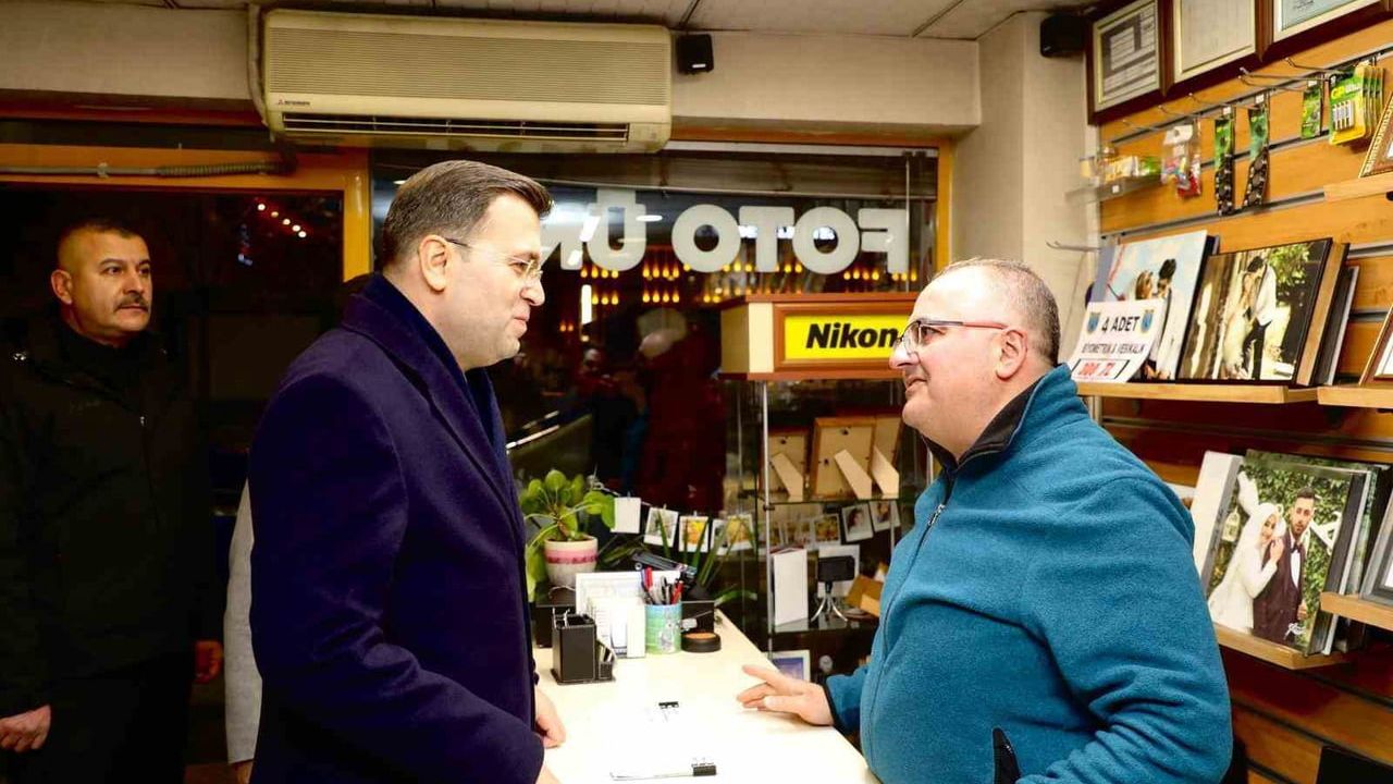 Niğde Valisi Akmeşe'nin İlk Esnaf Ziyareti