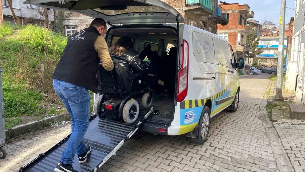 Ordu'da Engelsiz Taksi Projesi Hayatları Kolaylaştırıyor