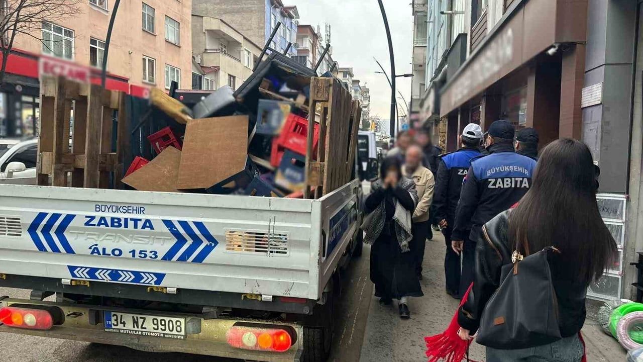 Ordu'da Kaldırım İşgalleri Sonlandırılıyor
