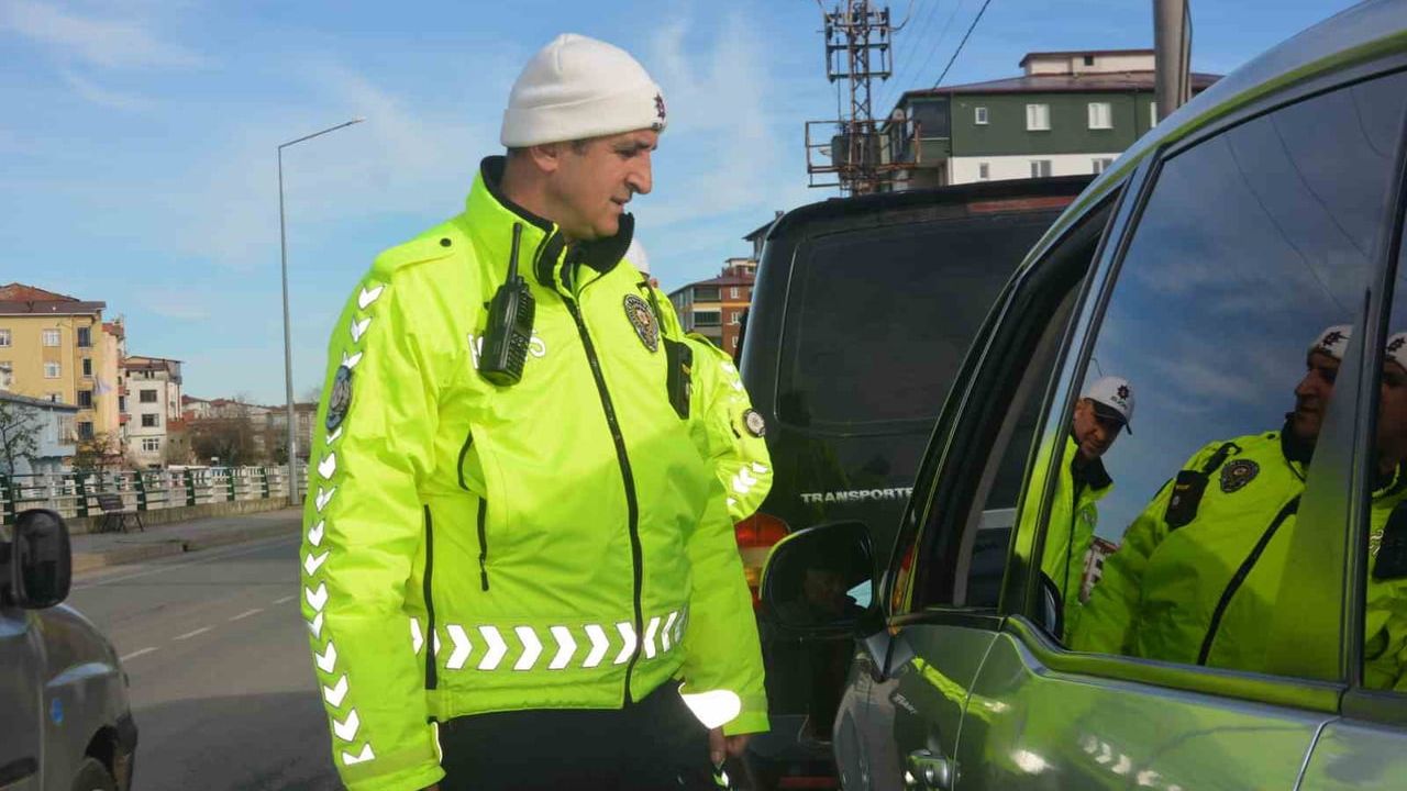 Ordu'da Trafik Denetimleri Devam Ediyor