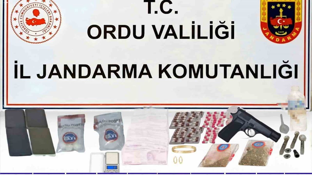Ordu Merkezli Uyuşturucu Operasyonu: 6 Gözaltı ve 1 Tutuklama