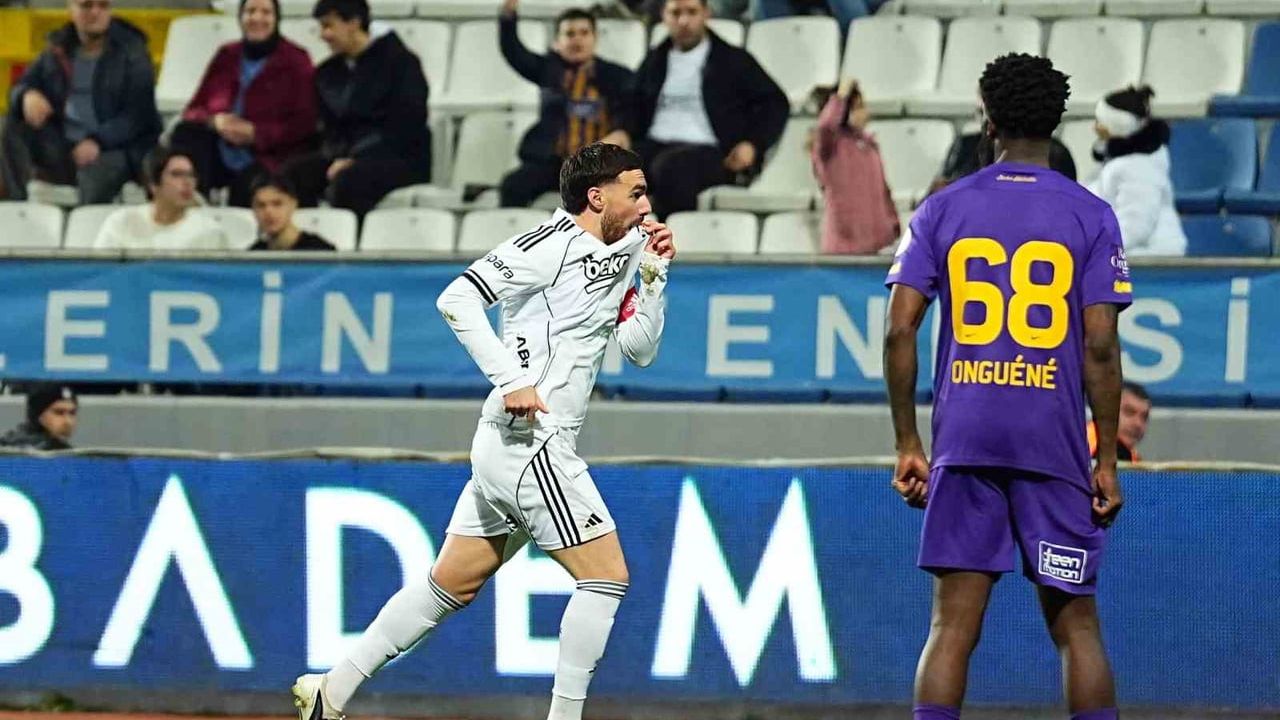 Orkun Kökçü Beşiktaş'ta İlk Golünü Attı