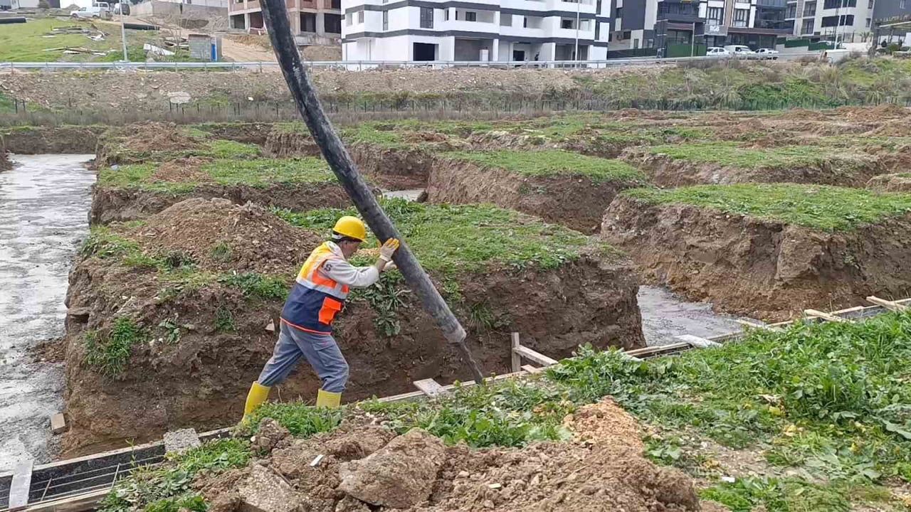 Osmangazi'de Kapalı Pazar Alanı Temel Atma Töreni