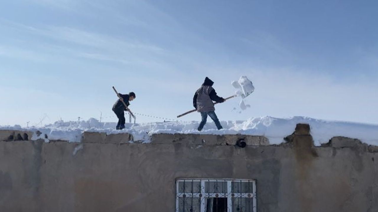 Patnos'ta Kış Koşullarında Dayanışma Ruhuyla Mücadele