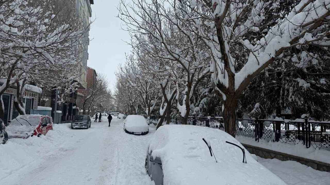 Patnos'ta Yoğun Kar ve Dondurucu Soğuk Zorluklar Yaratiyor
