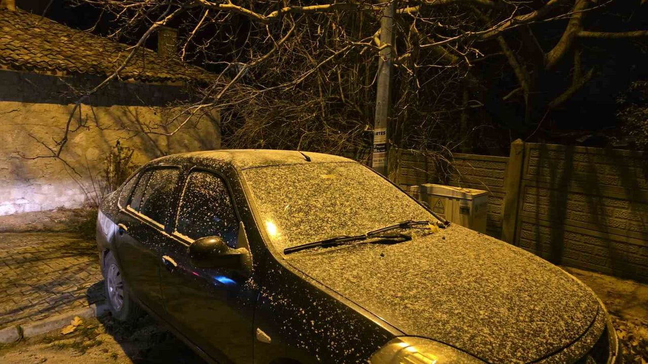 Pınarhisar'da Kar Yağışı Başladı