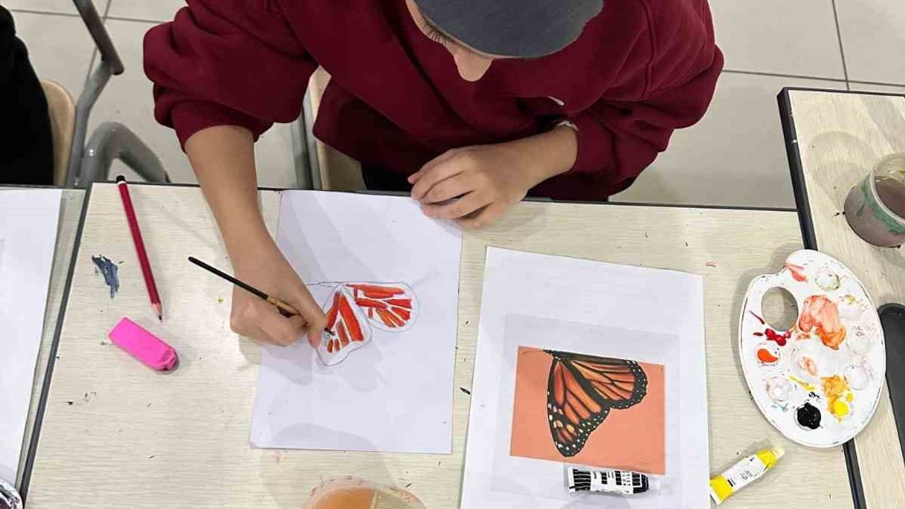 Pursaklar Belediyesi’nden Çocuklara Resim Kursu