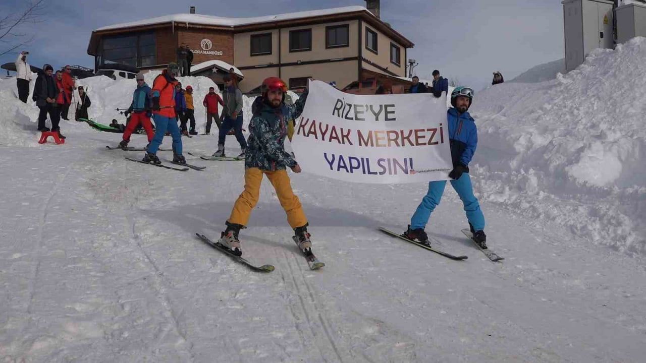 Rize'de Kayak Tesisi Talebi Artıyor