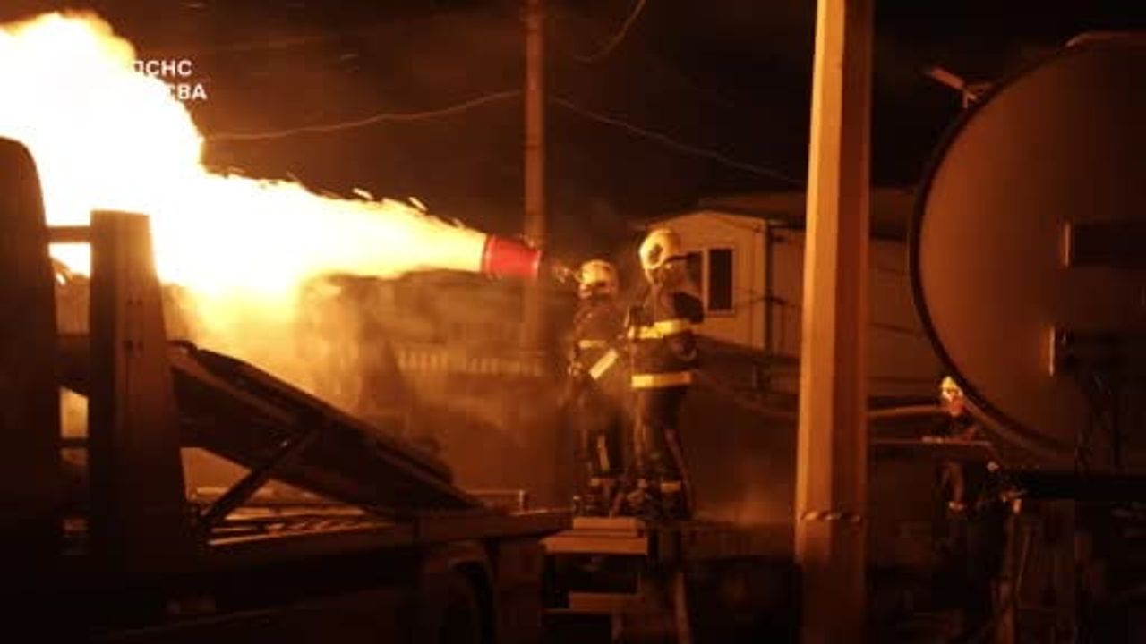 Rusya'nın Ukrayna'ya Yönelik Saldırıları: 370 Dron ve 21 Füze Kullanıldı