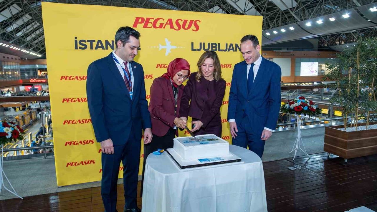 Sabiha Gökçen, Ljubljana'ya Direk Uçuşlarla Yeni Bir Bağlantı Kurdu