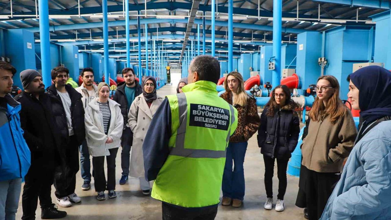 Sağlık Öğrencileri Su Yönetimini Yerinde İnceledi