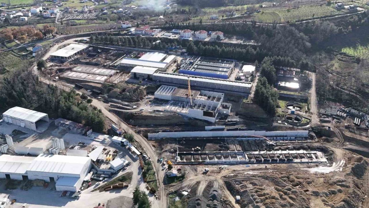 Samsun'da 90 Milyon Metreküp Atık Su Temizlendi