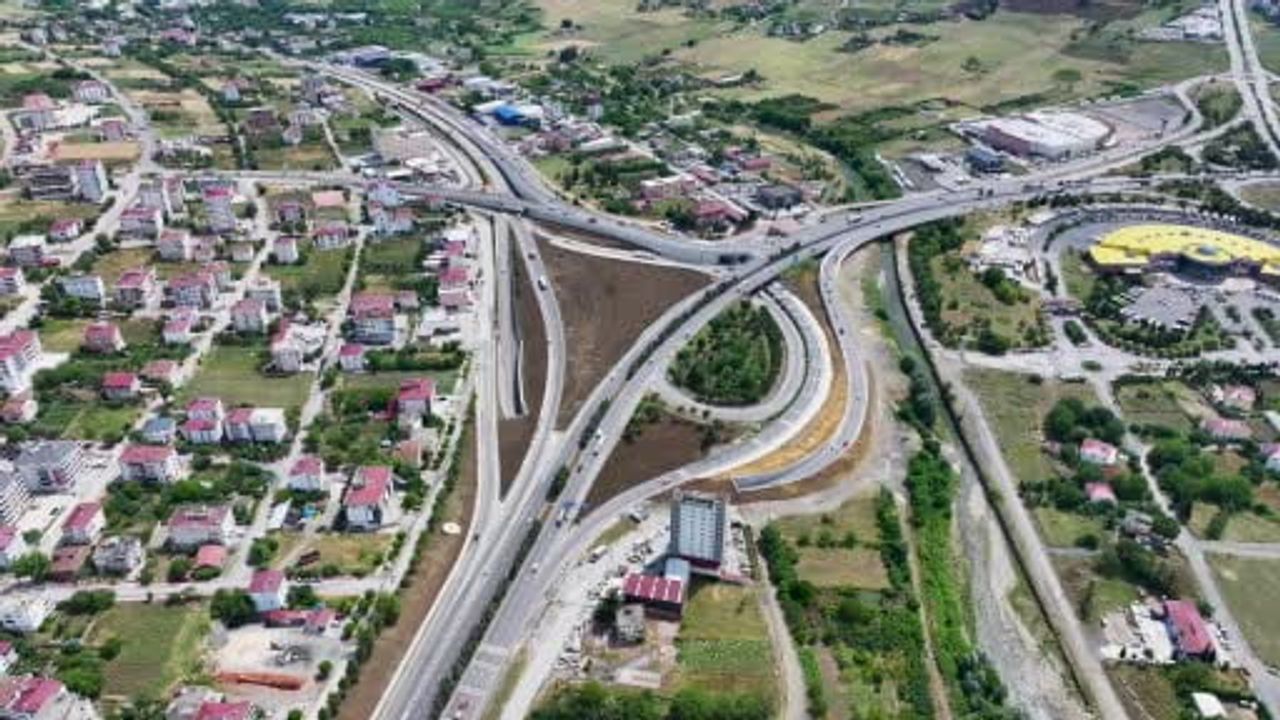 Samsun'da Batı Çevre Yolu ve Yeşilkent Kavşağı Projesi
