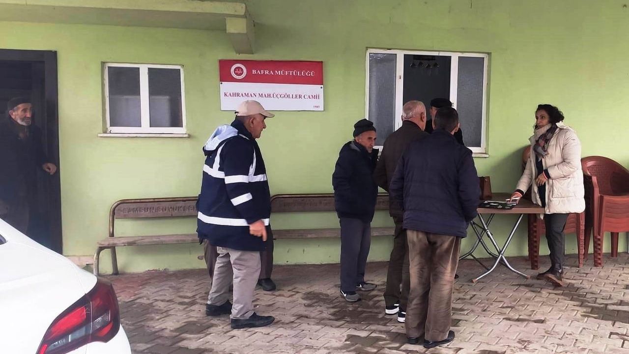Samsun'da Çiftçilere Tarımsal Üretim Eğitimi Verildi