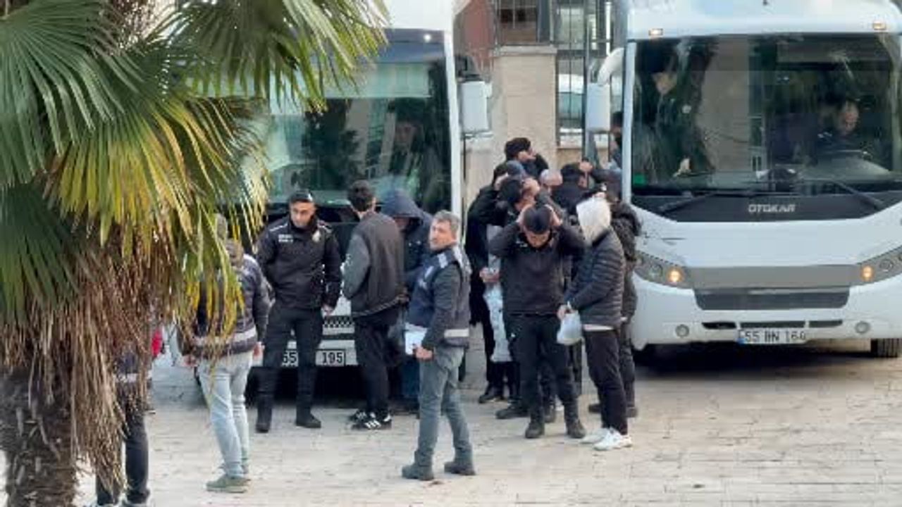 Samsun'da Çocuk Müstehcenliği Operasyonunda 17 Kişi Adliyeye Sevk Edildi