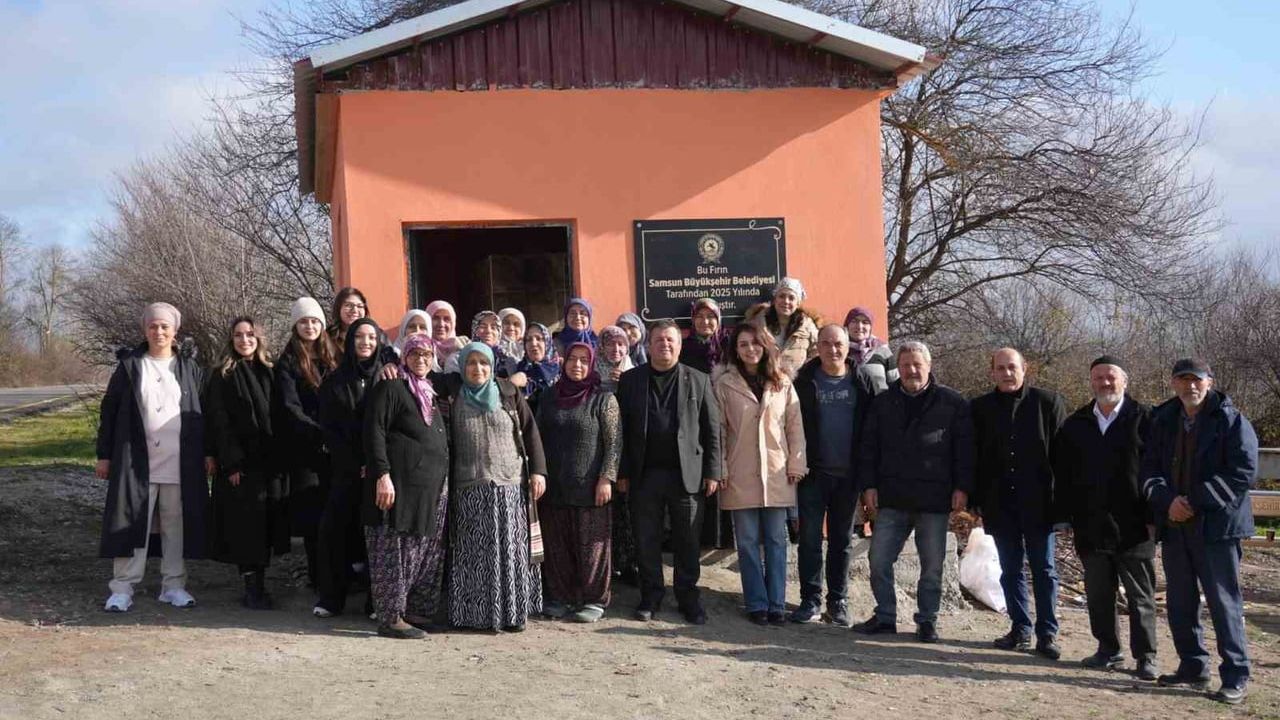 Samsun'da Geleneksel Kültürü Yaşatan Köy Fırınları Projesi
