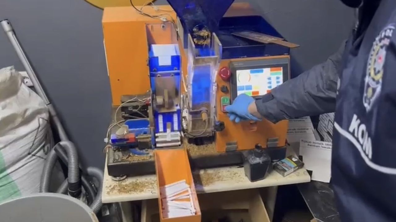 Samsun'da Kaçak Sigara ve Tütün Operasyonu