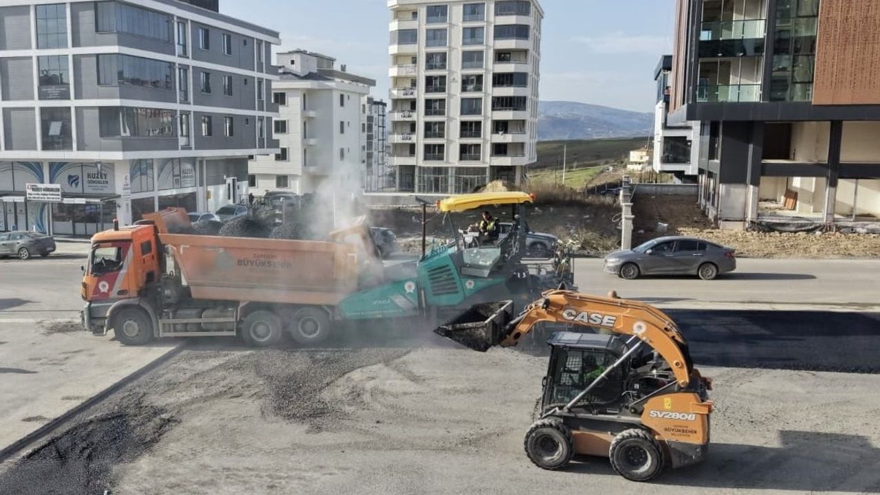 Samsun'daki Kavşak Projelerinde Son Aşama